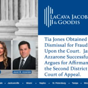 Tia Jones Obtained a Dismissal for Fraud Upon the Court. Jason Azzarone Successfully Argues for Affirmance to the Second District Court of Appeal